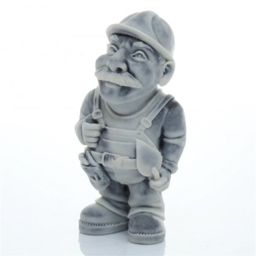 Фигурка из мраморной крошки "Строитель" №K96