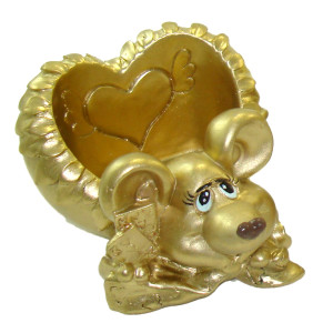 Фигурка из пластика "Мышь" №1495