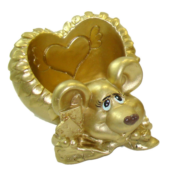 Фигурка из пластика "Мышь" №1495