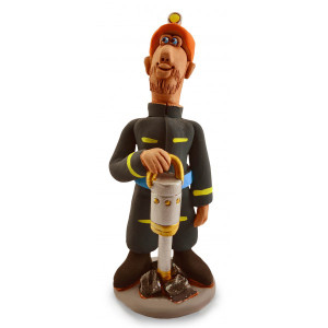 Фигурка из керамики "Шахтер молодой" №75-14-1