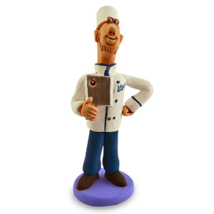 Фигурка из керамики "Шеф-повар" №75-7-2