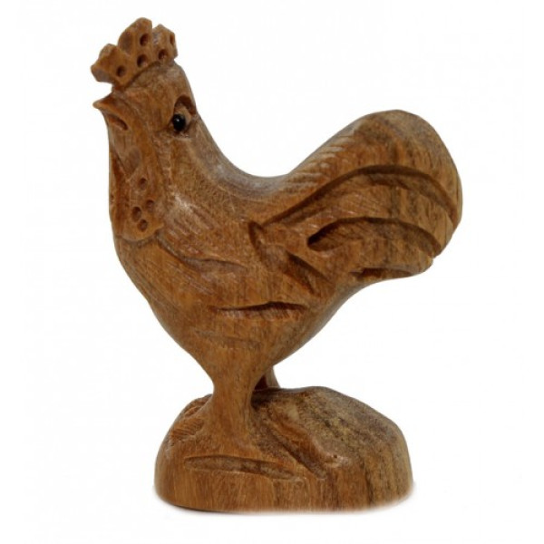 Фигурка из сандалового дерева "Петух" №8117-09 Фигурка из сандалового дерева "Петух" №8117-09