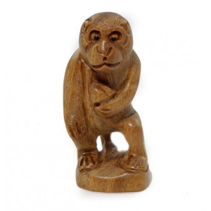 Фигурка из сандалового дерева "Обезьяна" №8117-14