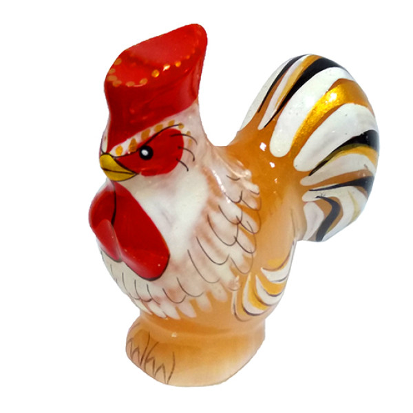 Фигурка из селенита "Петушок" №85FS Фигурка из селенита "Петушок" №85FS