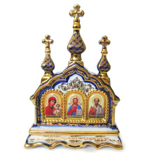 Киоты фарфоровые Гжель
