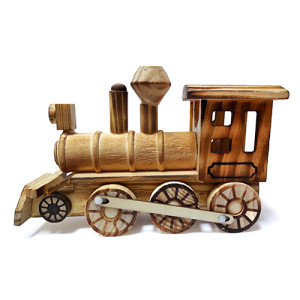 Игрушка из дерева "Паровоз" №7376-12