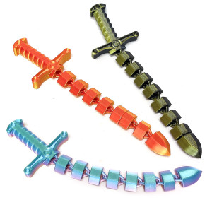 3D игрушка подвижная "Меч и кнут" №2136-14