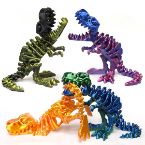 3D игрушка подвижная "Тиранозавр" №2136-15
