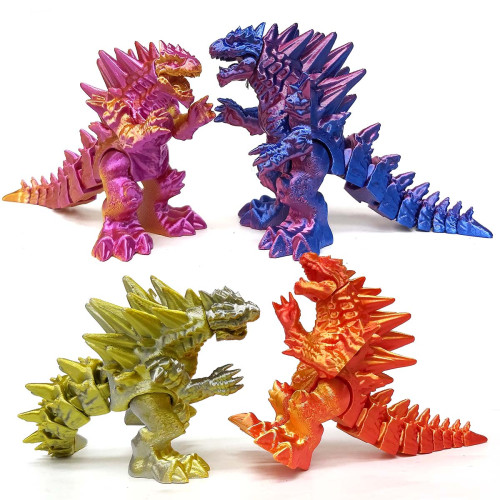 3D игрушка подвижная "Годзила" №2136-16