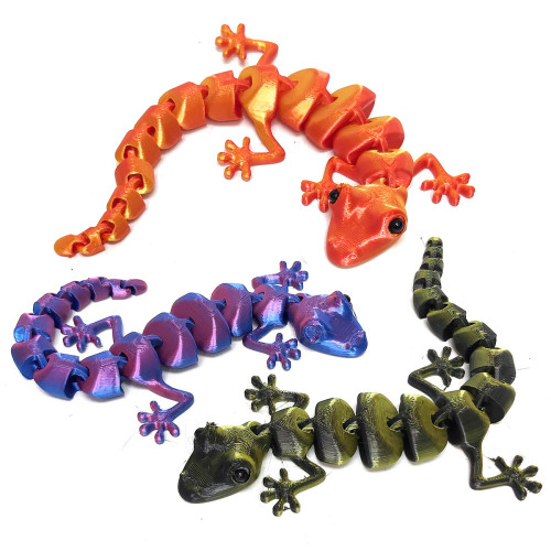 3D игрушка подвижная "Ящерица" №2136-17