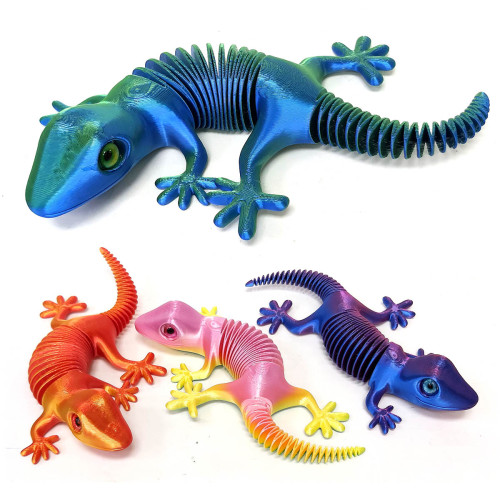 3D игрушка подвижная "Ящерица" №2136-18