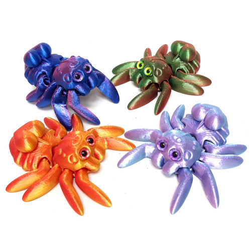 3D игрушка подвижная "Паук Шнюк" №2136-22