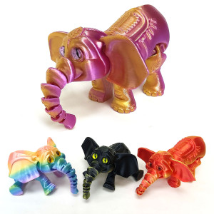 3D игрушка подвижная "Слоник" №2136-5