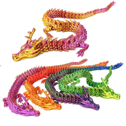 3D игрушка подвижная "Дракон" №2136-7