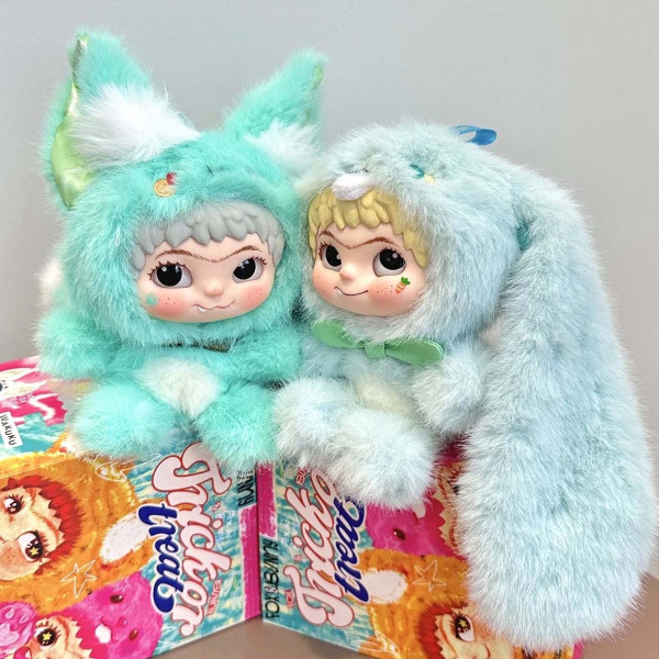 Мягкая игрушка брелок WAKUKU с ушками случайный цвет №18605 Мягкая игрушка брелок WAKUKU с ушками случайный цвет №18605