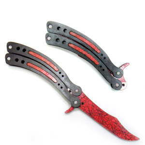 Игрушка "Нож-бабочка" из дерева №NB-001