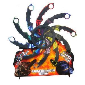 Игрушка "Нож-керамбит" из дерева №NK-001