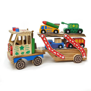 Игрушка из дерева "Автовоз" №7376-5