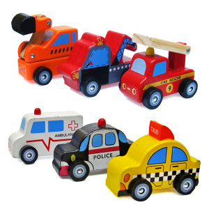 Игрушка из дерева "Аварийная техника" №C721-502