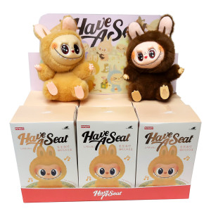 Мягкая игрушка брелок монстрик LABUBU случайный цвет №71BN