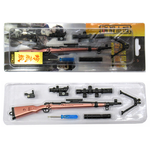 Модель снайперской винтовки из металла №2028-67