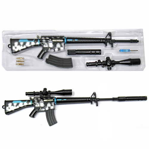 Модель снайперской винтовки из металла №2028-79