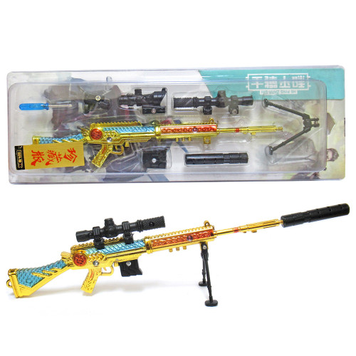 Модель снайперской винтовки из металла №MA-1