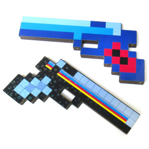 Игрушка "Пистолет" из дерева №1232-1