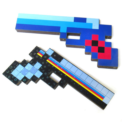 Игрушка "Пистолет" из дерева №1232-1