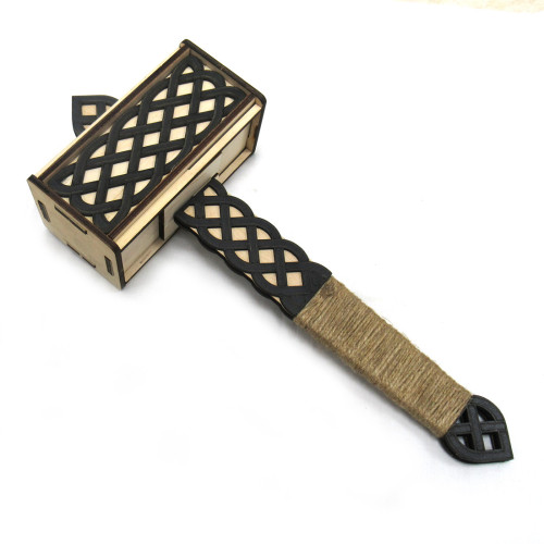 Игрушка "Молот средневековья" из дерева №OS-03