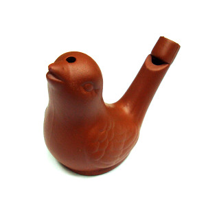 Свисток из керамики "Соловей" №728-1