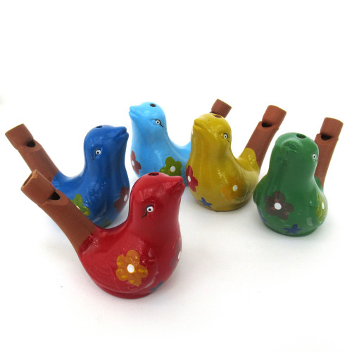 Свисток из керамики "Соловей" №728-12