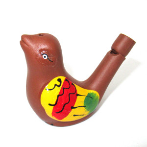 Свисток из керамики "Соловей" №728-13