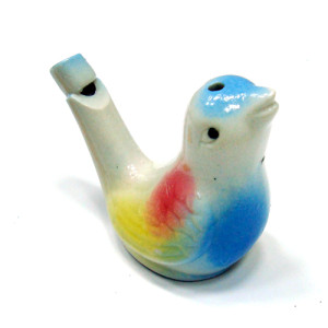 Свисток из керамики "Соловей" №728-7