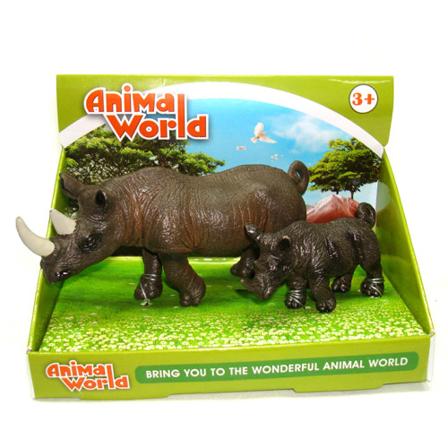 Игрушечный сувенир "Носороги" №TBS020-3