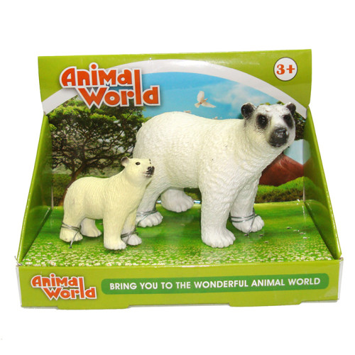 Игрушечный сувенир "Медведи белые" №TBS020-7