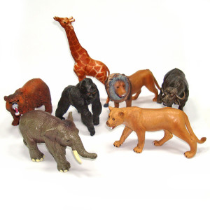 Игрушка резиновая "Животные Африки" №TBS021