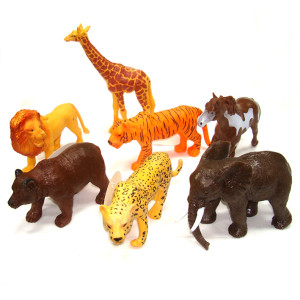 Игрушка резиновая "Животные Африки" №Y588-2