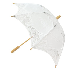 Кружевной женский зонт от солнца №5011-38