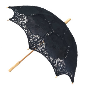 Кружевной женский зонт от солнца №5011-48