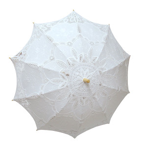 Кружевной женский зонт от солнца №5011-48