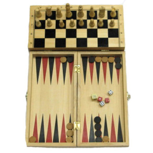 Игра 3 в 1 "Шахматы - Шашки - Нарды" №101