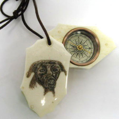 Компас из кости №051 BC