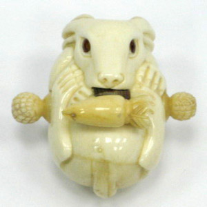 Метр из кости №044 ВТВ