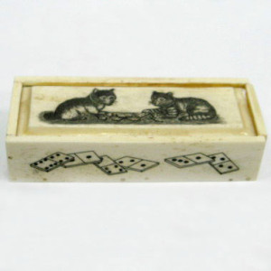 Домино из кости №092 BGM