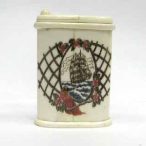 Шкатулка из кости №011BТ