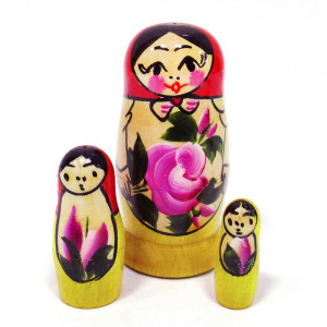 Матрешка "Семеновская" 3 места №31M