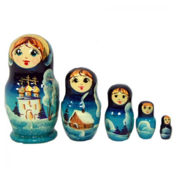 Матрешка 5 мест №76-01M