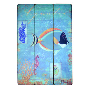 Картина деревянная "Рыба" №1