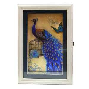 Ключница настенная "Павлин 3D" №33902D